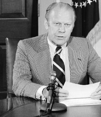 U.S. President Gerald Ford