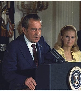 President Nixon's farewell speech to White House staff.